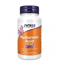 Гіалуронова кислота Now Foods Hyaluronic Acid 50mg 60caps